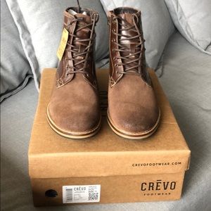 CRĒVO Horchata Plain Toe Boots